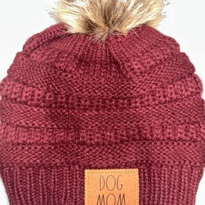 Rae Dunn Beanie with Pom Pom